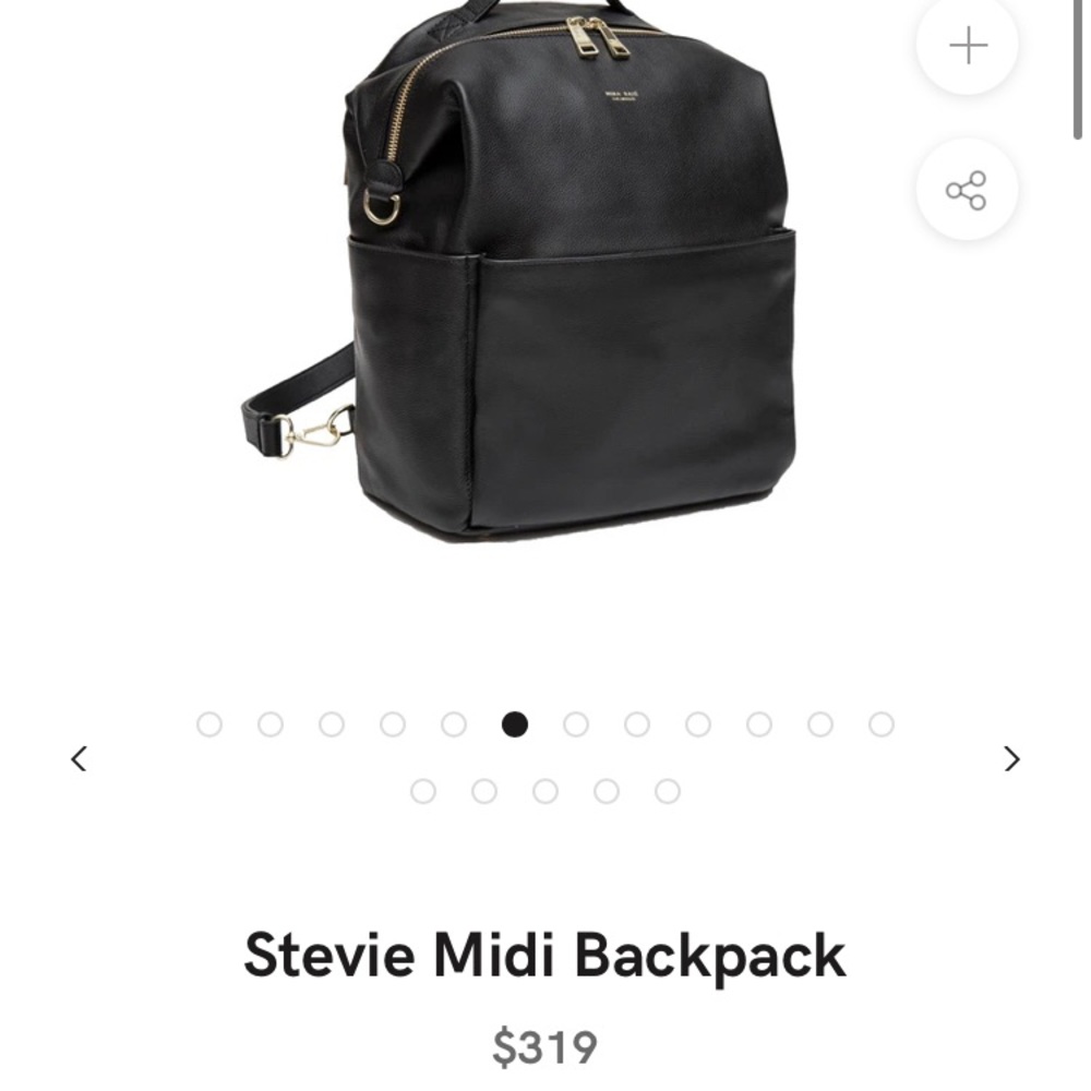 Mina Baie Stevie Midi Backpack. NWT